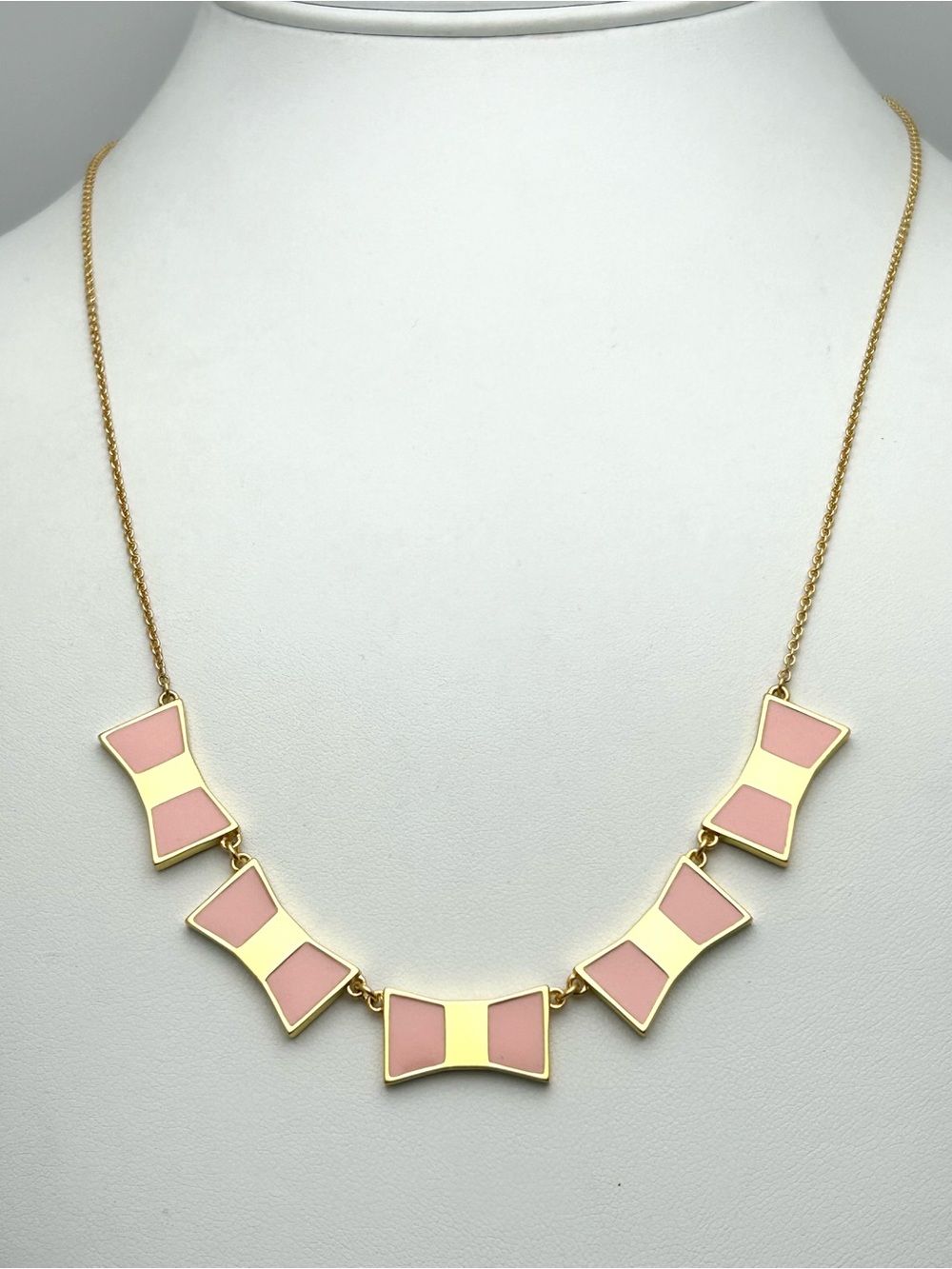 Kate Spade Pink Bow Shoppe Necklace - Picture 2 of 3